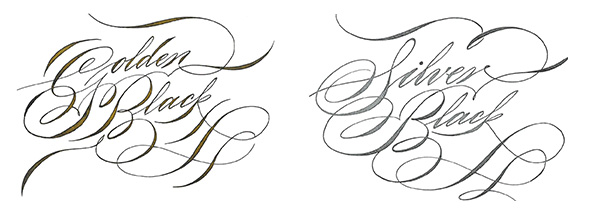 Golden and Silver Black Golden and Silver Black