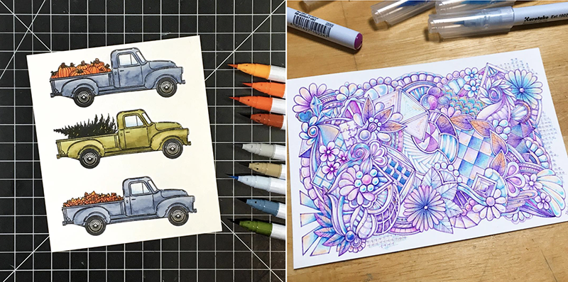 Zig Clean Color Real Brush Markers Zig Clean Color Real Brush Markers