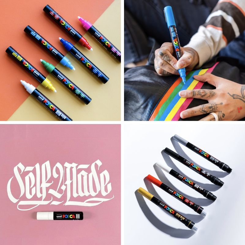 For Those Who Prefer the Classics: Uni POSCA Markers For Those Who Prefer the Classics: Uni POSCA Markers