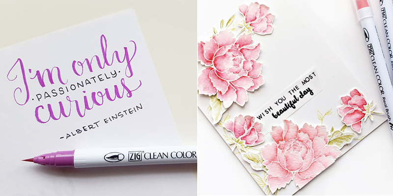 Zig Clean Color Real Brush Markers Zig Clean Color Real Brush Markers