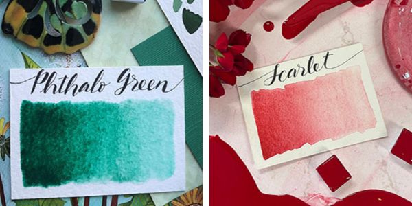 Stoneground Paint Co. Handmade Watercolor Half Pans Stoneground Paint Co. Handmade Watercolor Half Pans