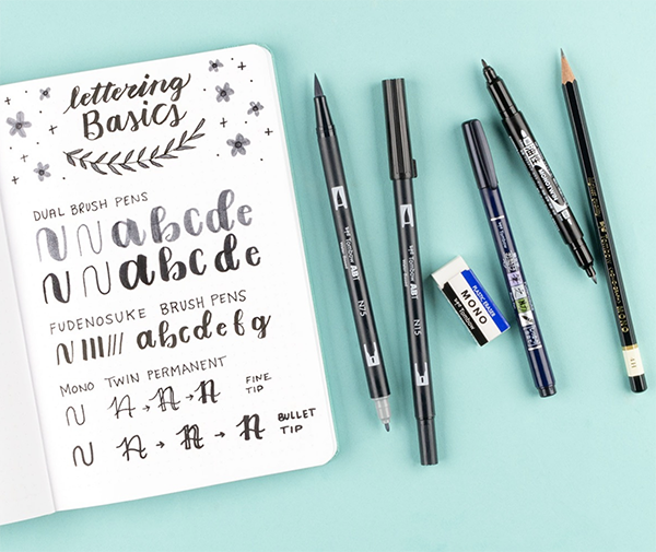 Tombow Beginner Lettering Set Tombow Beginner Lettering Set
